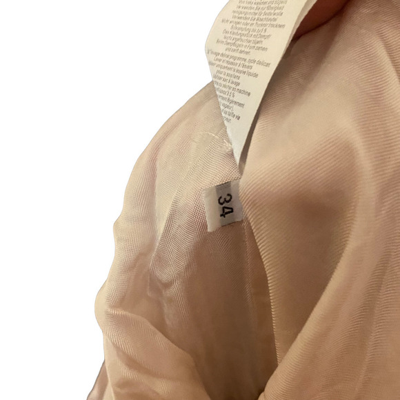 Baum Und Pferdgarten Adamaris Leopard Print Dress Silk Blend  Blue Size 2 - Picture 8 of 10